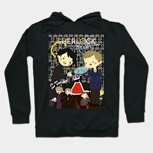 Sherlock Adventure Time Fan Art Hoodie